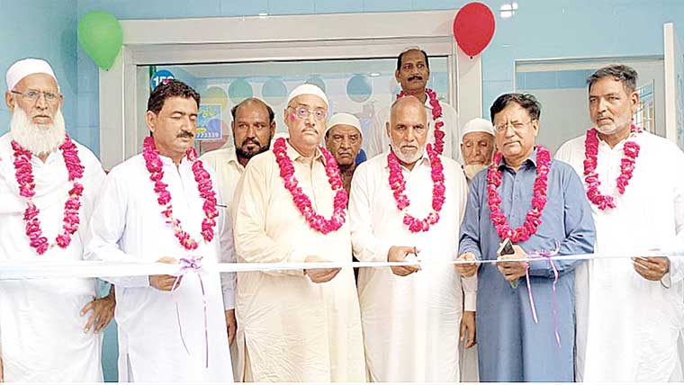 گجرات:دھریکڑی میں تیسرے  واٹر فلٹر پلانٹ کا افتتاح 