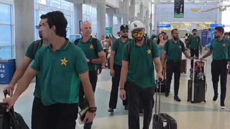 قومی ون ڈے سکواڈ فلوریڈا  سے ویسٹ انڈیز پہنچ گیا 