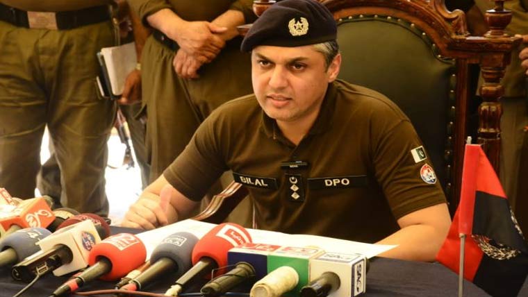  ڈی پی او کیپٹن (ر) بلال افتخار کی تھانہ وریام میں کھلی کچہری 