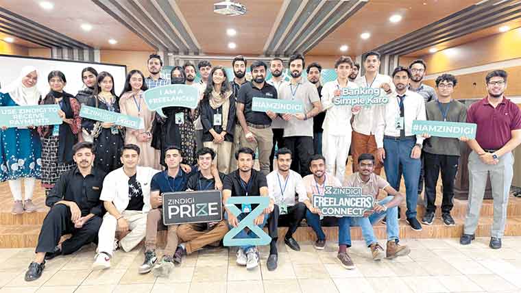 زندگی فری لانسر کنیکٹ نے پشاور سے ملک گیر سلسلے کا آغاز کر دیا