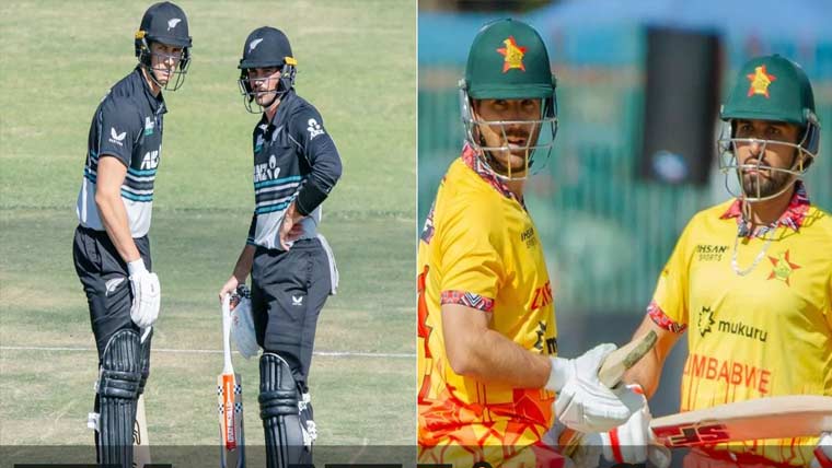 زمبابوے ،نیوزی لینڈ آج مد مقابل 