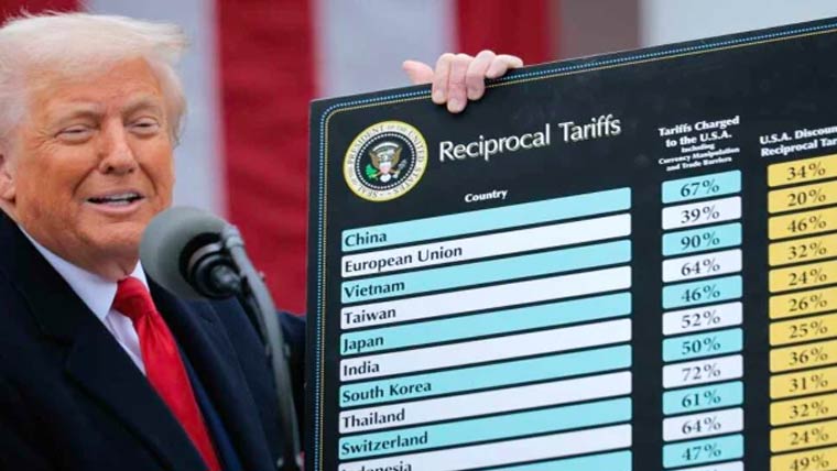 ٹرمپ کے اقدامات، درآمدی ڈیوٹیاں صدی کی بلند ترین سطح پر 