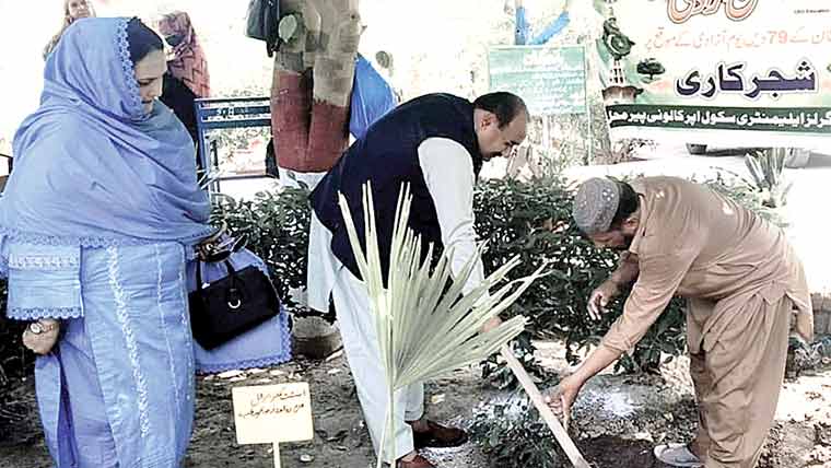  جشن آزادی پر ہر کوئی اپنے حصے کا پو دا لگائے :ذوالفقار صابر 