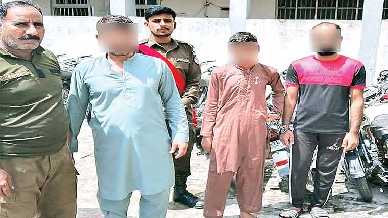 سیالکوٹ:موٹر سائیکل چوری کی وار داتیں ، اچھو گینگ گرفتار 