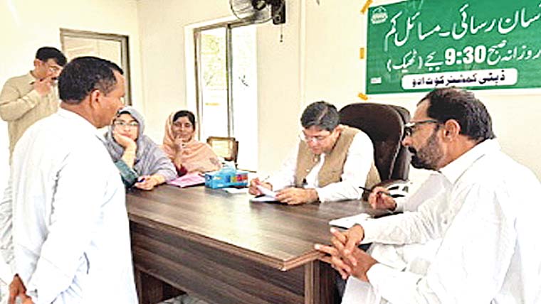 ڈی پی او وہاڑی کاشہریوں کی شکایات پر کارروائی کا حکم