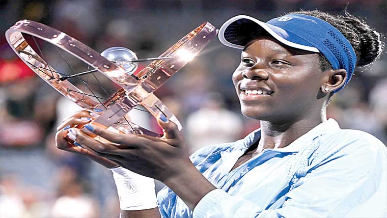 وکٹوریہ نے پہلی بارنیشنل بینک اوپن ٹینس ٹائٹل جیت لیا