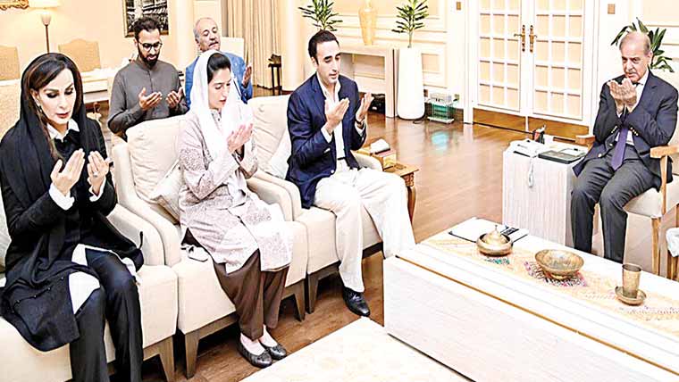 شہباز شریف سے بلاول کی ملاقات، شراکتِ اقتدار پر گفتگو