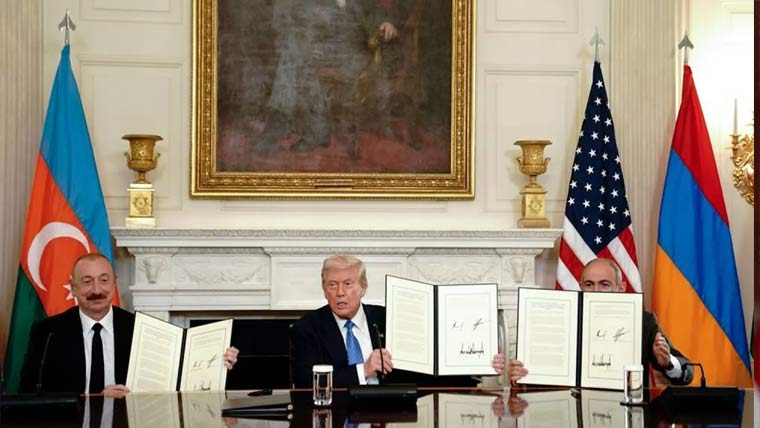  ٹرمپ راہداری منصوبہ علاقائی سلامتی  کیلئے خطرہ،کسی صورت قبول نہیں:ایران 