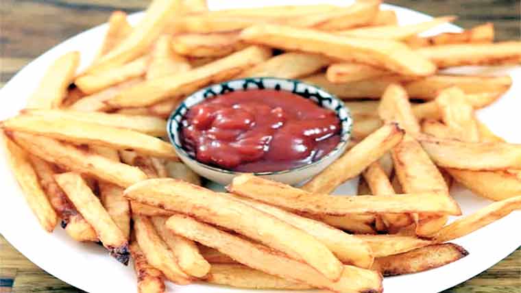 زیادہ فرنچ فرائز کھانا ٹائپ 2ذیا بیطس میں اضافہ کر سکتا 