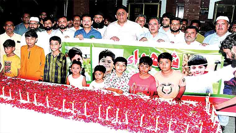 وزیرآباد:بھارتی حملوں میں  شہید بچوں کی یاد میں تقریب 