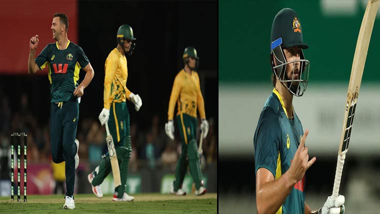  پہلاٹی 20:آسٹریلیا نے جنوبی  افریقہ کو17رنزسے ہرادیا 
