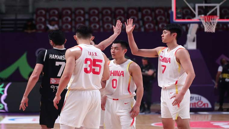 چین کی ایشیا کپ باسکٹ بال ٹورنامنٹ کے کوارٹر فائنل میں رسائی 