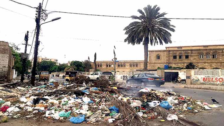 گندگی سے وبائی امراض پھیلنے کا خدشہ