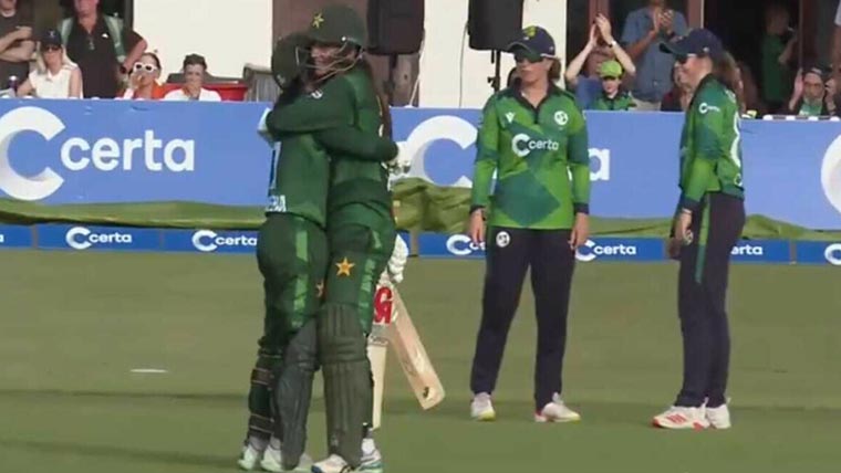 تیسرے ٹی 20میں پاکستان ویمنز کی فتح ،سیریز2-1سے آئرلینڈکے نام 