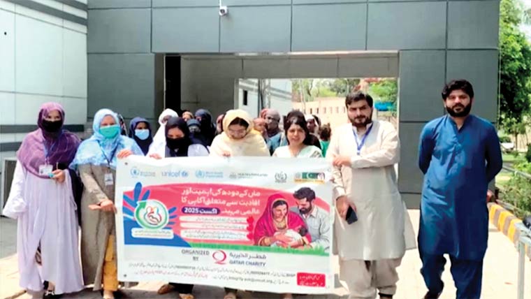 ماں کا دودھ بچے کے لیے نہایت  ضروری ہے ،ڈاکٹر حافظ محمد اسماعیل 