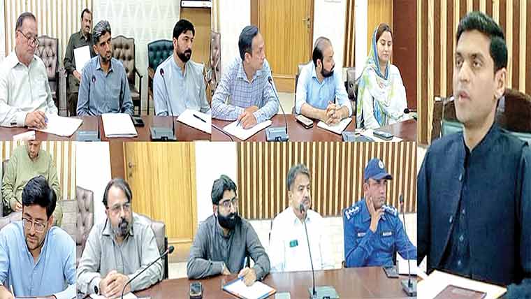 چہلم حضرت امام حسین پر جلوسوں  اور مجالس کے انتظامی و سیکورٹی  اقدامات کے حوالے سے اجلاس