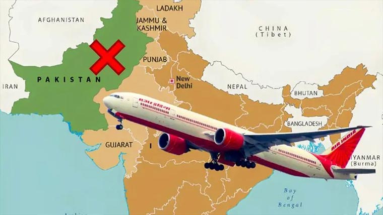 پاکستانی حدود کی بندش ،ایئر انڈیا کی واشنگٹن کیلئے پروازیں معطل 