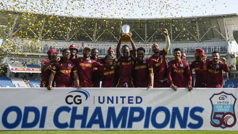 پاکستان 34سال بعد ویسٹ انڈیز ون ڈے سیریز ہار گیا 