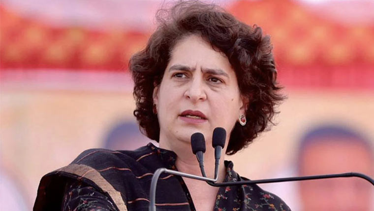 غزہ میں اسرائیلی بربریت  پر بھارتی حکومت کی خاموشی  شرمناک :پریانکا گاندھی