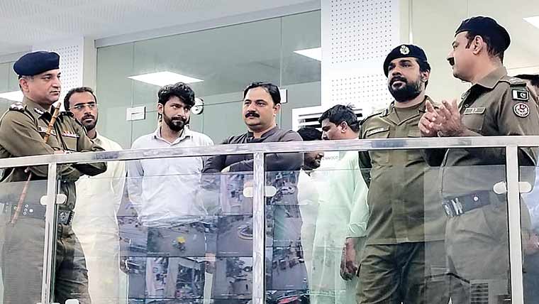 آر پی او اور ڈی پی او کاسیف سٹی  پراجیکٹ کا دورہ