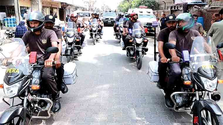  پیرا فورس کا باقاعدہ آغاز، میانوالی میں فلیگ مارچ کیا گیا