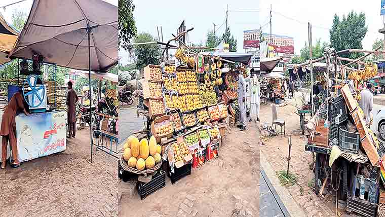 گل والا ریلوے پھاٹک کے اطراف غیر قانونی تجاوزات کی بھرمار