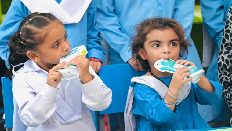 بچوں کی غذائیت : سکول نیوٹریشن پروگرام فیز 2 کا آغاز 