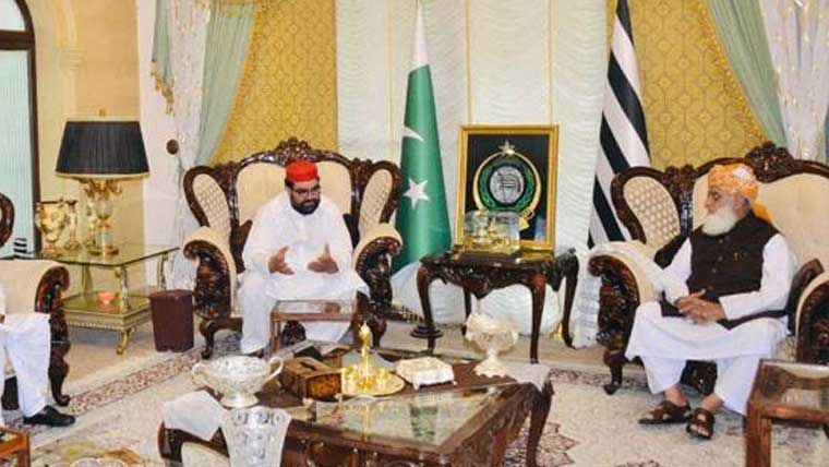  مولانا فضل الرحمن سے ایمل ولی کی  ملاقات، اے پی سی میں شرکت کی دعوت 