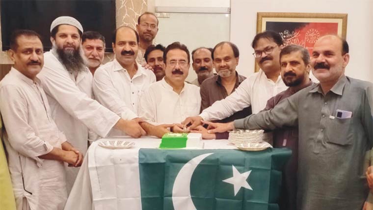  انجمن تاجران شیخوپورہ کی  یوم آزادی کی تقریب 