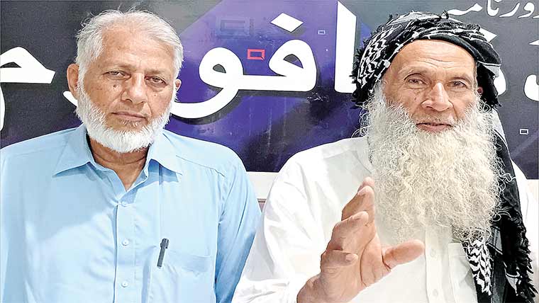 کالاباغ ڈیم بنائیں،قرضے اتر جائینگے :مولانا سلیم،حافظ منیر