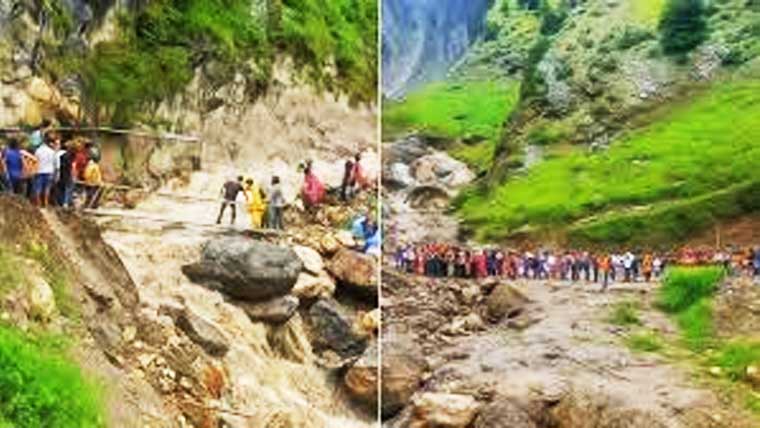 مقبوضہ کشمیر : بادل پھٹنے سے 65 ہلاک ،150زخمی 