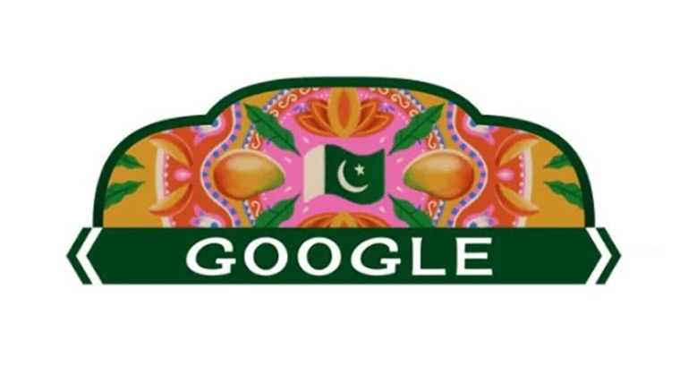 یوم آزادی پر گوگل کا قومی پرچم والا ڈوڈل برج خلیفہ پربھی سبز ہلالی پرچم جگمگا اٹھا