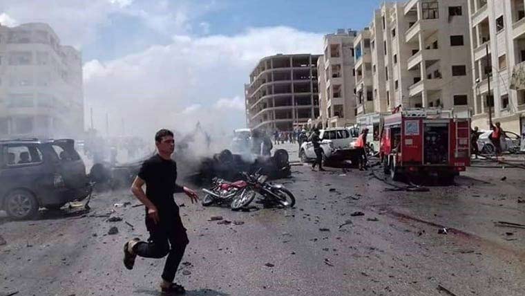شام:صوبہ ادلب میں دھماکا، 4جاں بحق