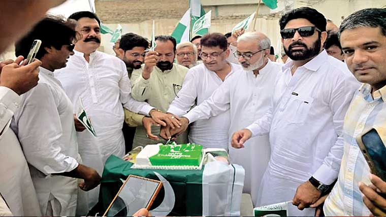 جشنِ آزادی اس بار تاریخی اہمیت کا حامل:ثاقب خورشید 