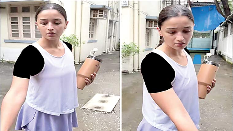 عالیہ بھٹ نے فوٹوگرافرز کو جھڑک کر بلڈنگ سے باہر نکال دیا