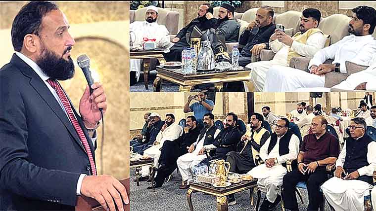 مسلم لیگ ن یوتھ ونگ سعودی عرب  کی جدہ میں یوم آزادی پر تقریب