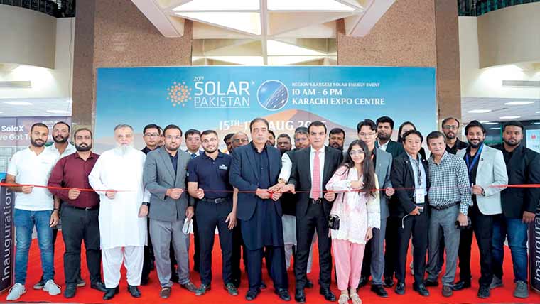 سولرنمائش کا افتتاح،250سے زائدکمپنیاں شریک