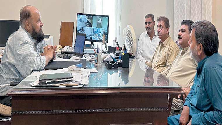 گلشن حدید کا نظام واٹر کارپوریشن کے حوالے کیا جائے ،امداد جوکھیو 