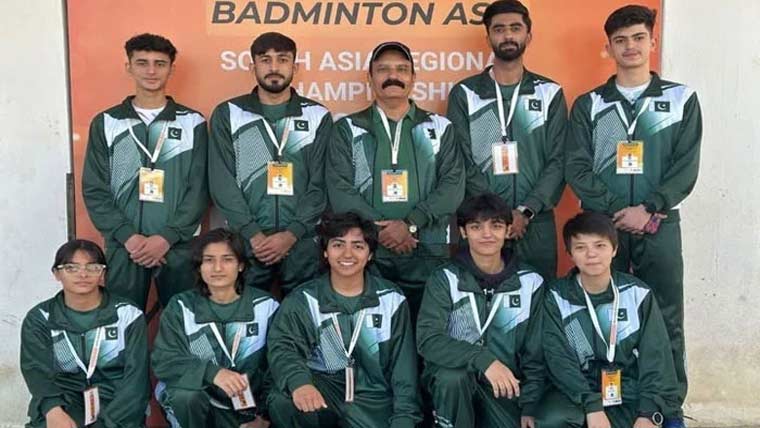ساؤتھ ایشیا ریجنل بیڈمنٹن سلور میڈل پاکستان کے نام