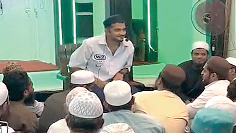  بھارتی کامیڈین منور فاروقی کی مسجد میں بیان کی ویڈیو وائرل 