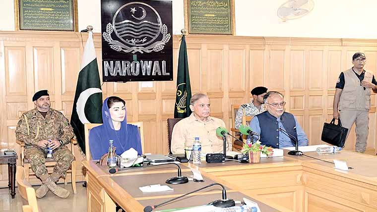 پانی ذخیرہ کرنیکی صلاحیت میں اضافے کے بغیر ملک قدرتی آفات سے محفوظ نہیں ہو سکتا:شہباز شریف