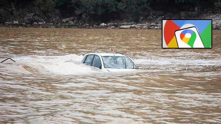 بھارت:گوگل میپ فالو کرتے ہوئے فیملی دریا میں بہہ گئی، 4افراد ہلاک