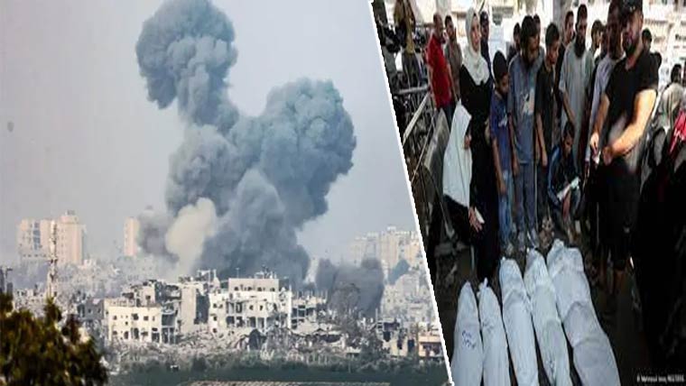 غزہ :اسرائیلی بمباری ،مزید57شہید، یمن پر فضائی حملہ 