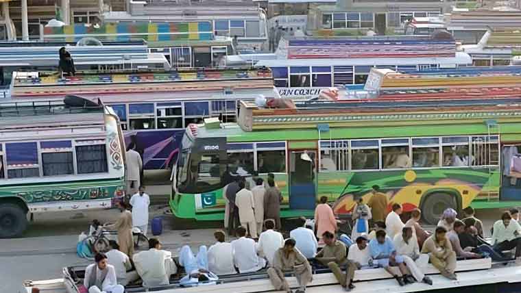 بلوچستان :ویگن سمیت مسافروں کو  اغوا کر لیا گیا، ٹرانسپورٹرز کا احتجاج