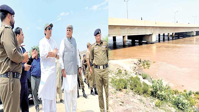  صہیب بھرتھ کا کوٹ مومن کا دورہ،5افراد کو ریسکیوکیا