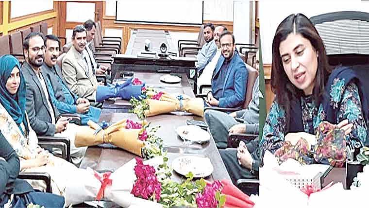  ڈی سی وہاڑی عمرانہ توقیر کے اعزاز میں الوداعی تقریب