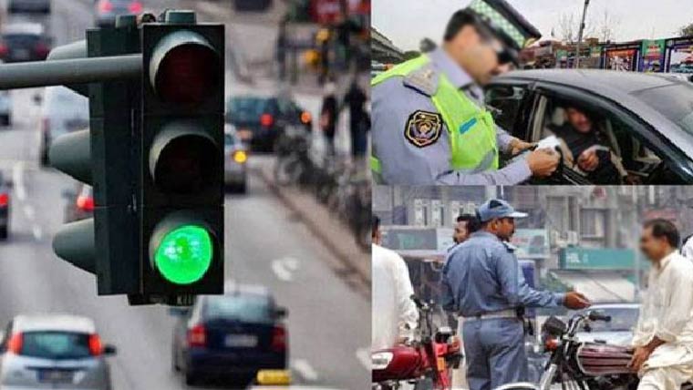 ایک روزمیں 13کروڑکے چالان،15428گاڑیاں بند