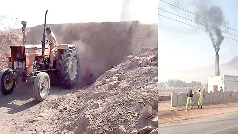 3بھٹے سیل ،ایک کو لاکھ روپے جرمانہ ،بھرائیاں مسمار 