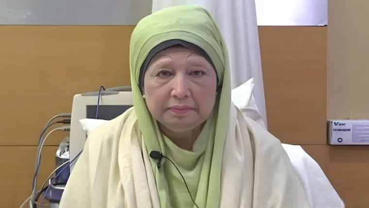 سابق بنگلہ دیشی وزیر اعظم  خالدہ ضیا کی صحت بدستور انتہائی  نازک، برطانیہ منتقل کرنیکا فیصلہ