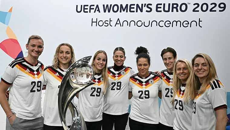یورو ویمنز فٹبال کی  میزبانی جرمنی کو مل گئی 